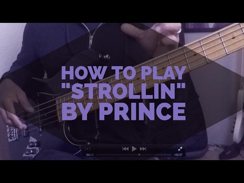 How to play "Strollin'" by Prince