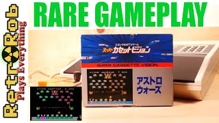 🕹️ Super Rare Gameplay: Astro Wars on Super Cassette Vision 🕹️