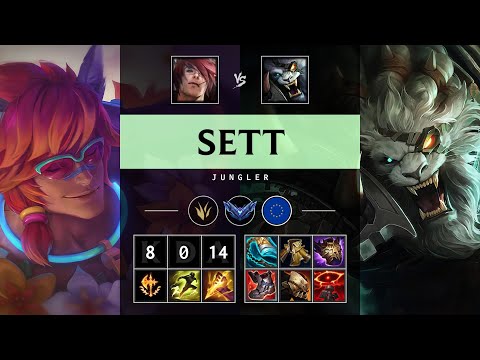 Sett Jungle vs Rengar - EUW Diamond Patch 25.19