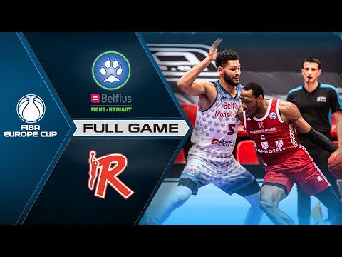 Belfius Mons-Hainaut v UNAHOTELS Reggio Emilia | Full Game - FIBA Europe Cup 2020-21