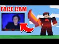 If I LOSE, I TURN ON My FACECAM In Roblox Bedwars...