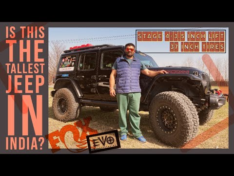 The Craziest Modified JEEP Wrangler Rubicon JL in India | Review