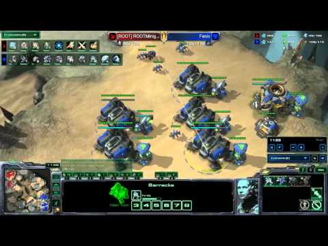 ROOT Minigun Vs Fenix WCS NA PvT (avec FirstReflex)