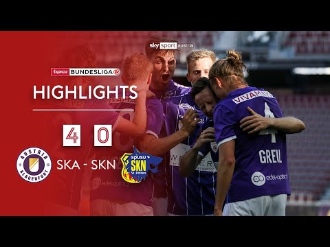 Tipico Bundesliga, Relegation, Hinspiel: SK Austria Klagenfurt - SKN St. Pölten 4:0