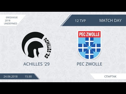 AFL18. Netherlands. Eredivisie. Day 12. Achilles '29 - PEC Zwolle