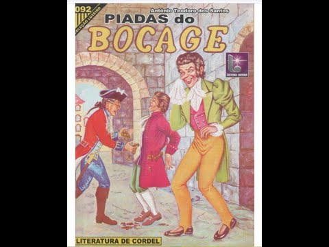 Bocage's jokes. Cordel literature. Booklets of cordel literature novels. Cordel
