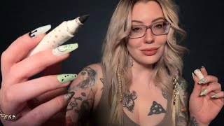 slow and detailed ASMR attention to your makeup +g