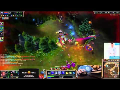 C9 Sneaky and Lemon - Lucian/Morgana Vs Corki/Thresh [Bot Lane] Challenger Soloqueue [Patch 4.19]