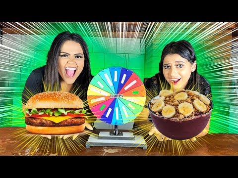TRY NOT TO EAT WITH MYSTERY ROULETTE!!!