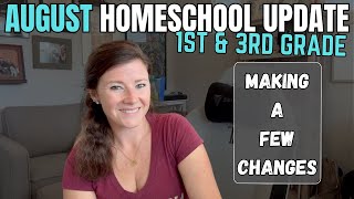 August Homeschool Update || First Month of School Complete || Charlotte Mason Homeschool