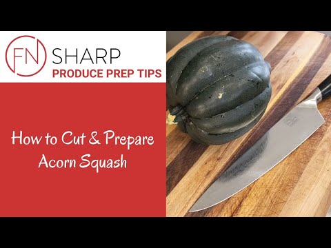 How to Cut, Slice & Cook Acorn Squash | F.N. Sharp How-to Recipe Videos