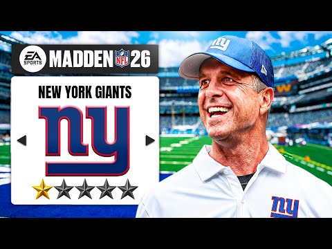 New York Giants Rebuild with John Harbaugh
