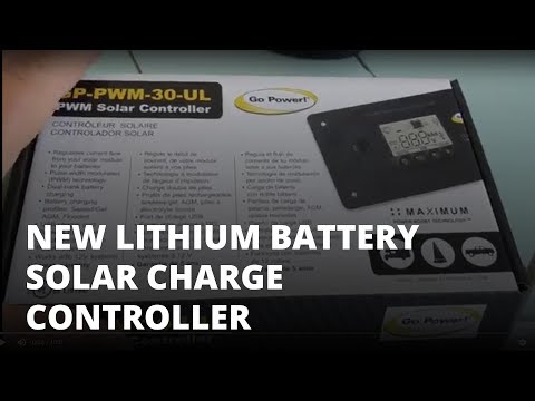 New Go Power Lithium Battery Compatible Solar Charge Controller 30 Amps