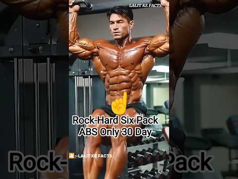 3 Powerful Exercises to Get Rock-Hard Six Pack Abs in Just 30 Minutes a Day😱#sixpack #absworkout#gym
