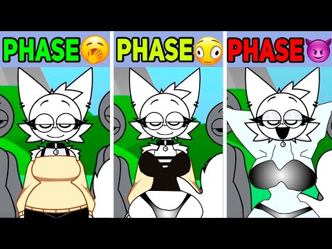 All Phases of NEW Human WENDA in New SUS Incredibox Sprunki Retake : From Phase 1 to Phase ???