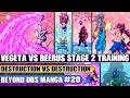 Beyond Dragon Ball Super A NEW Realm Revealed Mastered Ultra Ego Vegeta Vs Beerus Stage 2 Training