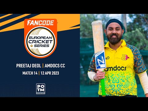 POTM: P.Deol - AMD vs NRK | Highlights | FanCode ECS Cyprus | 12 Apr 2023 | ECS23.181