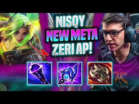 NISQY IS A BEAST NEW META ZERI AP! - MAD Nisqy Plays Zeri Mid vs Taliyah! | Season 2022