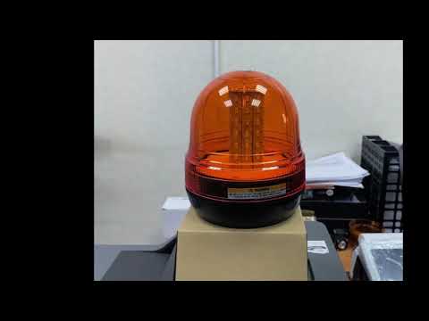 Проблесковый маяк Samrai 013C на кронштейне, 13 см, 3 режима