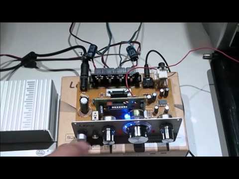 lepy LP-A6fm amplifier sound test with jvc loudspeaker