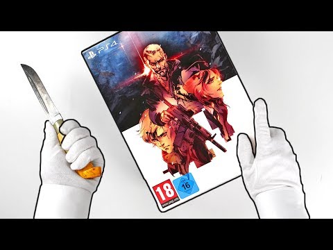 Unboxing Left Alive PS4 Collector's Edition "Mech Edition" (Metal Gear Solid artist)
