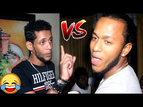 😂(LOS JORDAN PATRA ) EL TINYO RD VS. PAPITO MC - BATALLA DE CHISTYLE EN LOS MAMEYES