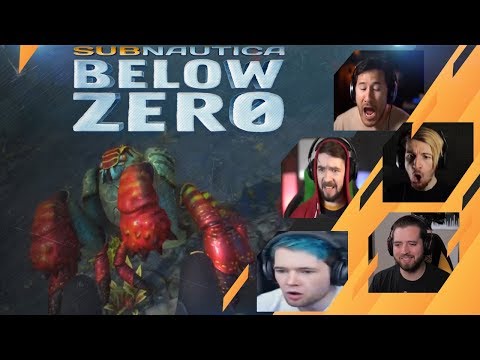 Gamers Reactions to Rock Puncher | Subnautica: Below Zero