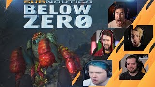Gamers Reactions to Rock Puncher | Subnautica: Below Zero