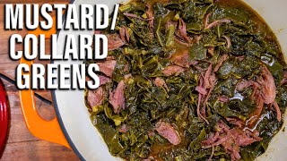 How To Cook Collard/Mustard Greens the RIGHT Way!
