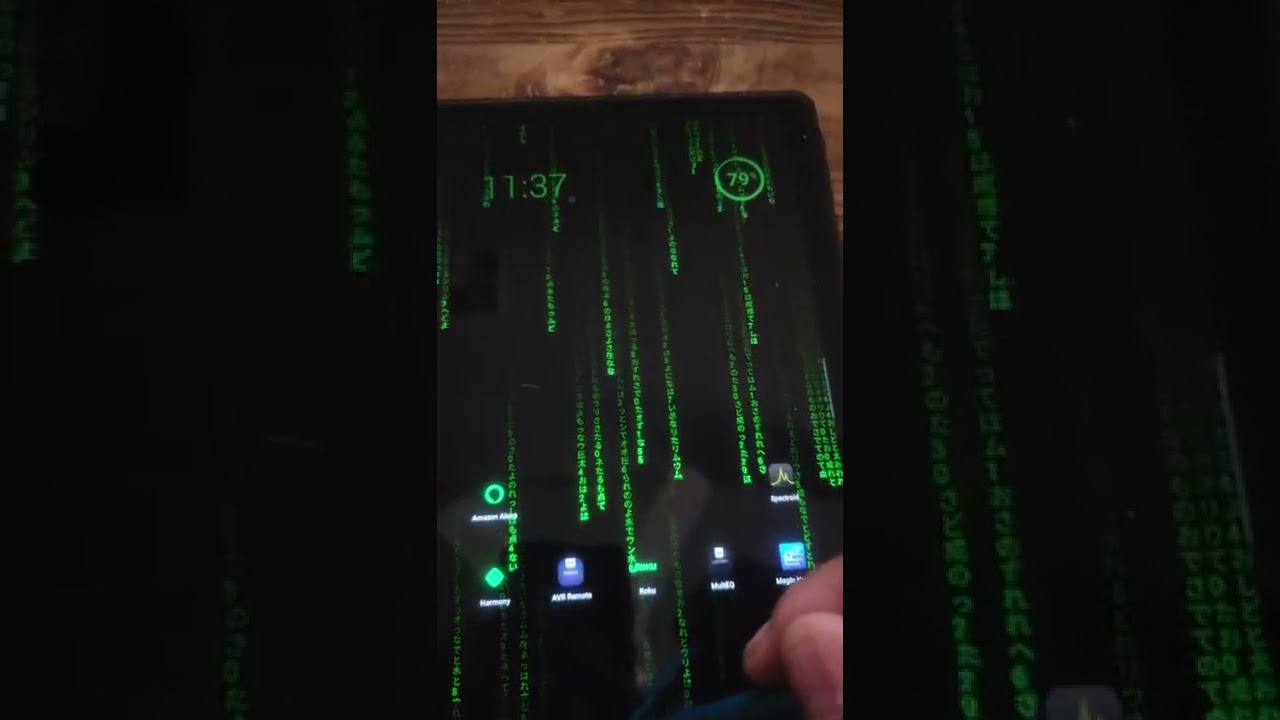 Matrix Theme for tablet