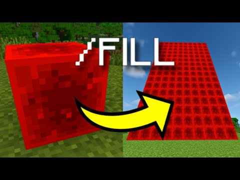 Minecraft /FILL Command Tutorial! (1.21+/Deutsch)