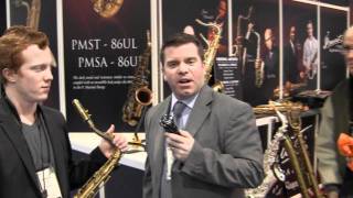 Hyson Music Presents Adam Larson at P. Mauriat - NAMM 2012