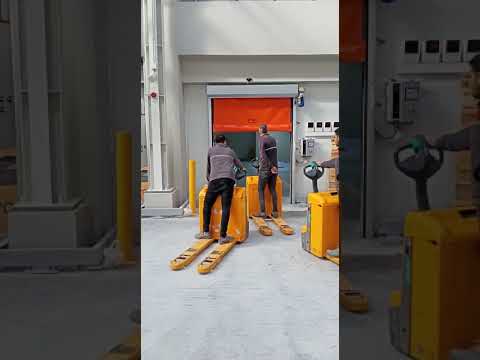 self repairing zipper high speed PVC door designed for industrial facilities