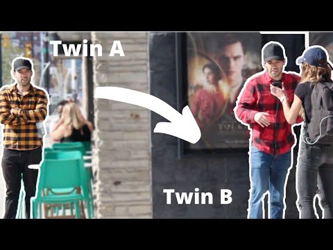 TWIN SWITCH UP IN PUBLIC PRANK!
