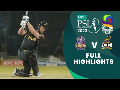 Full Highlights | Quetta Gladiators vs Peshawar Zalmi | Match 9 | HBL PSL 8 | MI2T