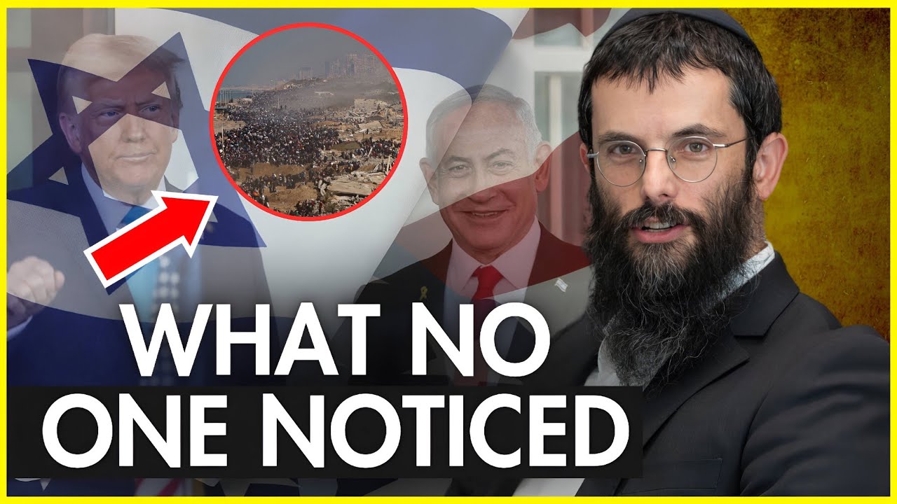 Rabbi Notices Something Unique About The Trump Gaza Deal That NO ONE Noticed
