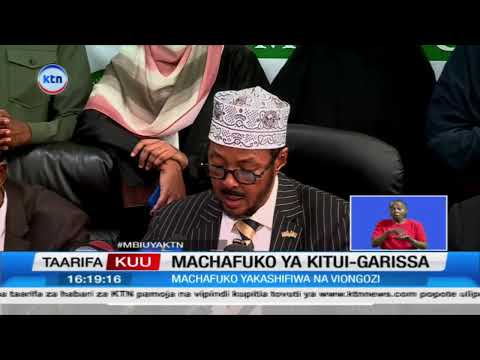 Viongozi wakemea mvutano Garissa–Kitui, wataka hatua za haraka