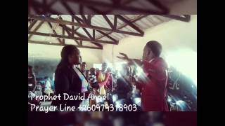 Prophet david angel prophesying