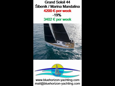 Grand Soleil 44 (2023), ab Sibenik,  jetzt neu im Charter bei www.bluehorizon-yachting.com