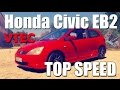 Honda Civic EP2 1.6 VTEC Autobahn POV (0-220 km/h TOP SPEED) ✔