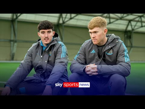 „Wir sind nicht besonders gut gestartet“ | Tino Livramento und Lewis Hall diskutieren Newcastles ...