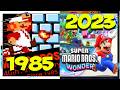 The Evolution Of Super Mario Bros Games 1985 2023