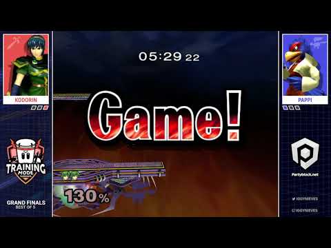 Training Mode Tuesdays Online #2 Kodorin (Marth) vs. Pappi (Fox) Grand Finals
