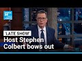 Hello Goodbye Late Show Host Stephen Colbert Bows Out FRANCE 24 English