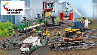 Lego City 60198 Cargo Train & 60238 Switch Tracks & 60205 Tracks