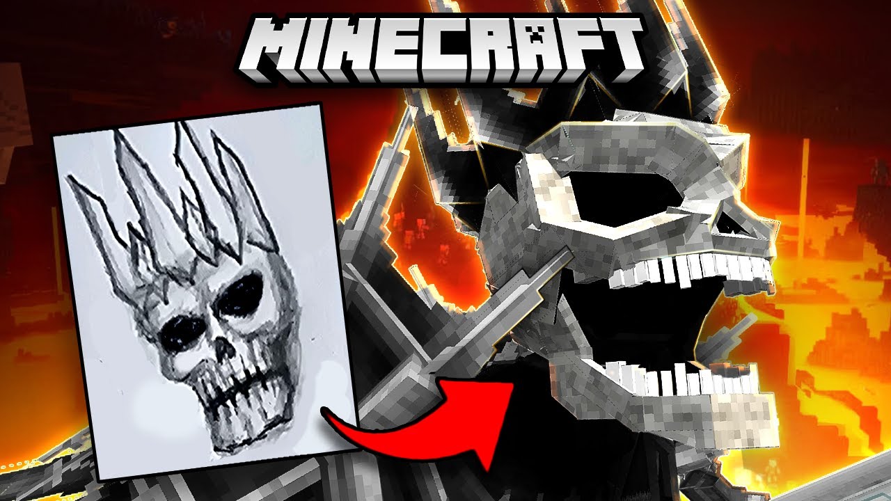 I Made YOUR Drawings into MINECRAFT Mobs!