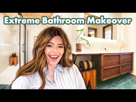 My EXTREME Bathroom Makeover | Start to Finish