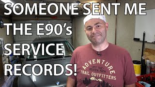 I Got My E90 Dealer Service Records!