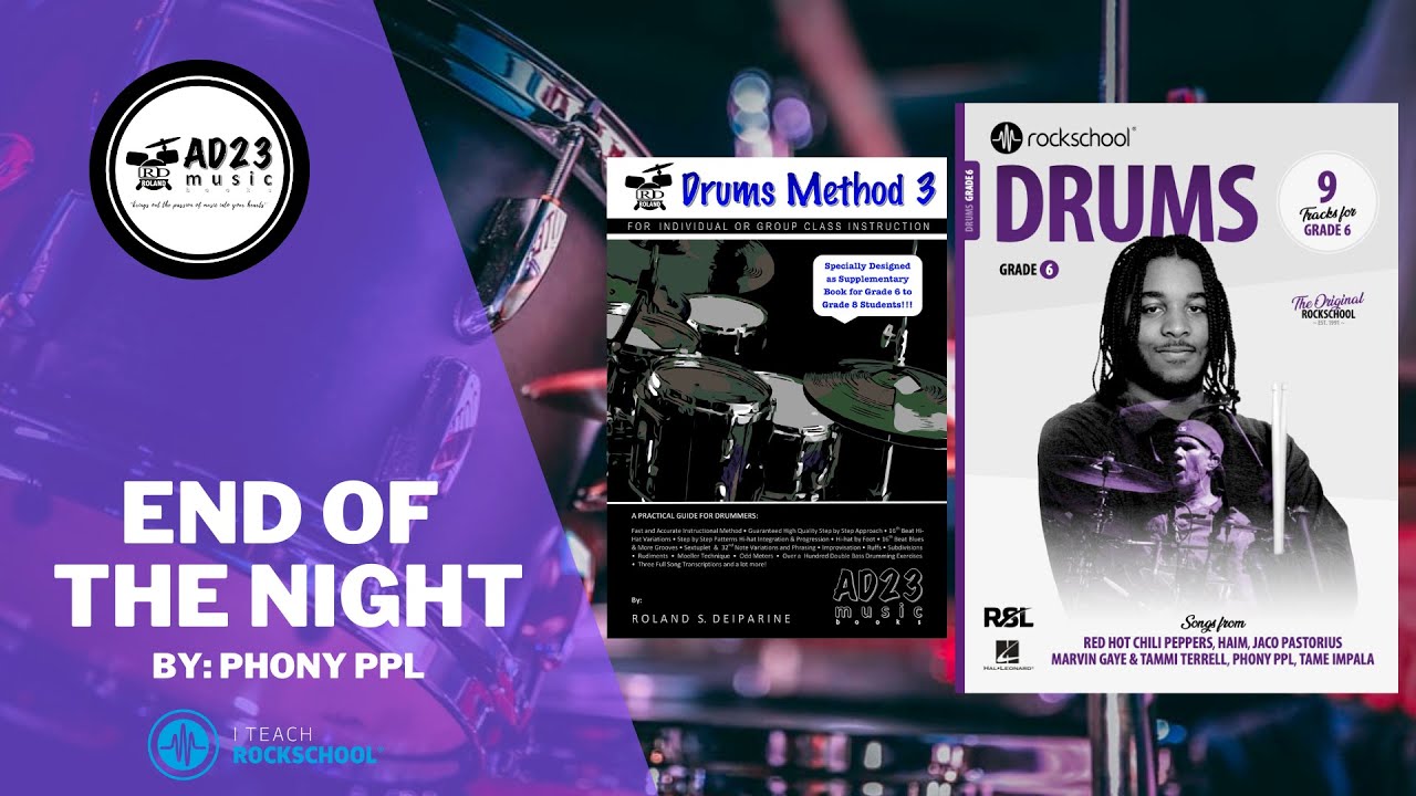 End Of The Night | Rockschool Drums Grade 6 20204