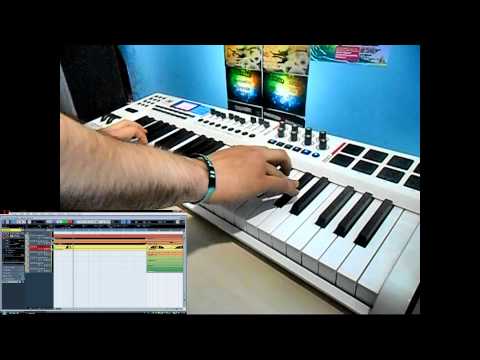 M-Audio Axiom Pro 49 - My Home Studio - Rap Beat 2 by Pokki DJ